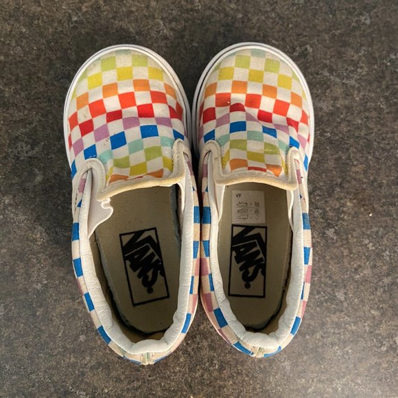 Vans Toddler Slip-Ons - Size 7.5C - Picture 6 of 8